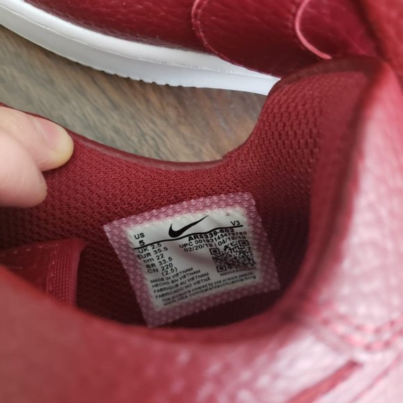 Nike Air Force 1 Sage Low Team Red W - Picture 2 of 7